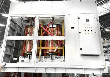 Завершено освидетельствование 12 трехфазных силовых сухих трансформаторов типа ТРСЗП-6000/10-ОМ4